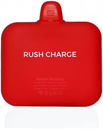 Ultra-Compact 2500 m Ah Air Portable Power Bank for Android – High-Speed 2.1 A Fast Charging USB C Travel Charger – Lightweight, Pre-Charged, and Perfect for On-the-Go Tech Enthusiasts – Stylish White Power Bank for Everyday Use