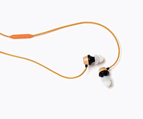 Elevate Your Sound Experience: Symphonized ALN Premium Wood Noise-Isolating In-Ear Headphones with Mic – Lightweight, Durable, and Compatible with All Devices (White)