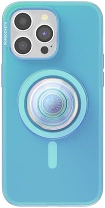 Transparent Mag Safe-Compatible Phone Grip Case for i Phone 15 Pro Max – Superior Drop Protection and Effortless Wireless Charging – Elevate Your Style with Enhanced Handling and Sleek Design
