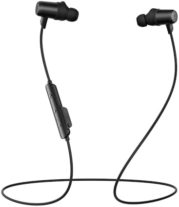 Transform Your Listening Journey with Sound PEATS Q35 HD+ Neckband Bluetooth Headphones – Experience Cutting-Edge Bluetooth 5.2 Technology for Seamless Connectivity, IPX5 Sweat-Proof Design for Active Lifestyles, Extended 17-Hour Battery Life, Quick Type C Charging, and QCC3040 Chipset for Unrivaled Compatibility – Ideal for Fitness Buffs and Everyday Commuters Seeking Premium Sound and Comfort