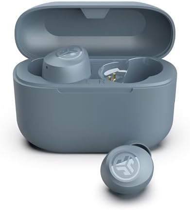 JLab Go Air Pop True Wireless Earbuds – 32 Hours Playtime, Dual Connect Bluetooth Earphones with EQ3 Sound, Lightweight In-Ear Headphones for Ultimate Comfort and Crystal-Clear Calls, USB Charging Case Included, Perfect for Active Lifestyles and Everyday Use