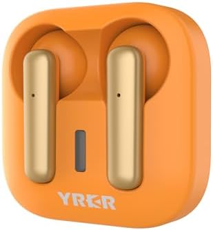 Chic Pink YK-11 Wireless Earbuds with Bluetooth 5.3 & Noise Cancellation – Lightweight Comfort & Compact Charging Case for Ultimate Audio Freedom – Perfect for i Phone & Android Users