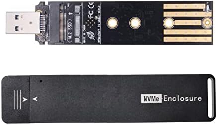 High-Performance CY USB 3.0 NVMe M-Key M.2 SSD Adapter with RTL9210 Chipset – Compact External Enclosure for Rapid Data Transfer and Enhanced Compatibility
