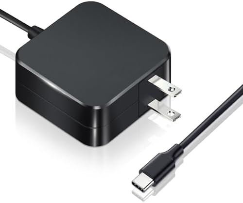 Maximize Your Gaming Experience with the 45 W Fast Charger for Steam Deck – Premium AC Power Adapter Compatible with Nintendo Switch, Switch Lite, and Switch OLED – Includes 5 FT USB-C Cable for Optimal Flexibility and Swift Charging – Superior Safety Features for Reliable, Uninterrupted Gameplay