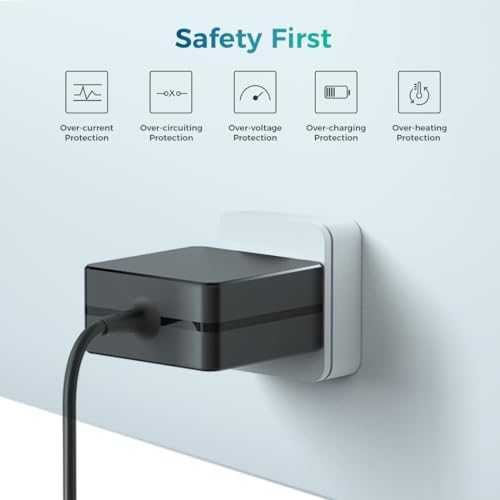 Dyson 20 V Air Purifier Power Adapter – Premium High-Efficiency Charger for BP01, DP04, TP04, TP05, TP06, TP07, TP09, TP10, PH01, PH02, PH03, PH04, PH09, HP04, HP06, HP07, HP09, AM09 – Reliable Replacement for Models 281831-05, 281831-06, 310415-20 – Enhance Your Air Quality Experience with Fast, Safe Charging for a Healthier Home Environment