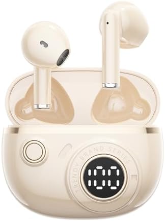 Adorable Pink Wireless Earbuds for Kids – Safe Volume-Limiting Bluetooth Headphones with Lightweight Ergonomic Design, Perfect for School, Play, and Learning – Includes Portable Charging Case, Compatible with i Phone & Android for Exceptional Sound Clarity and Comfort