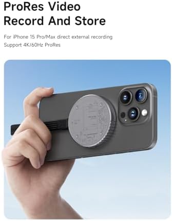 Revolutionize Your Storage with Hagibis Magnetic M.2 2230 NVMe SSD Enclosure – Ultimate USB-C 3.2 Gen2 Adapter for i Phone 16, 15 Pro Max, Mac Book, i Pad Pro & Android Devices | Lightning-Fast 10 Gbps Data Transfer, Durable Aluminum Design & Portable Convenience for On-the-Go Users