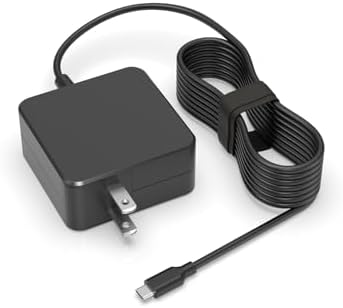 High-Speed 45 W USB Type-C Charger for Samsung Chromebook Laptops – UL Certified, Exceptional Compatibility with Chromebook 4, 4+, Pro Plus & More – Lightweight & Portable Design – 30-Day Satisfaction Guarantee!