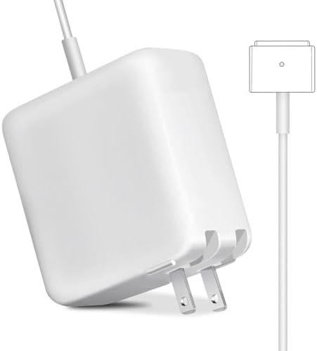 Revitalize Your Mac Book Air with Our 45 W Replacement Power Adapter – T-Tip Connector for 2012-2017 Models, Enhanced Efficiency and Portability for On-the-Go Charging Needs