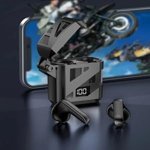 GT02 Ultimate True Wireless Bluetooth Earbuds – IPX4 Waterproof Sports Headphones with Rapid Charging, Long-Lasting Battery Life & Built-In Microphone for Clear Calls – Perfect for Gym, Running, Office Use & Outdoor Activities – Seamless Compatibility with Android & i OS Devices