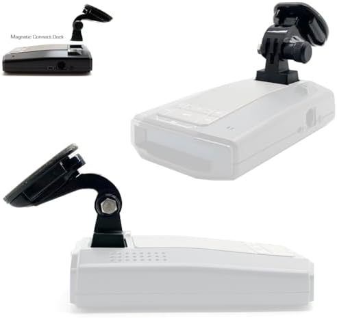 Magnetic Adhesive Mount for Radar Detectors – Premium Easy Install Holder for Escort MAX360 C, MAX 3, MAX 4 EX, i X, i Xc, Beltronics GT-1 & GT-360, Cobra Dual Pro 360 – Unmatched Stability & Sleek Design for Enhanced Detection Performance