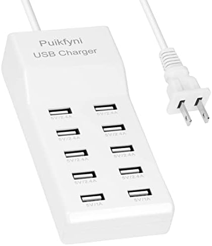 Revolutionize Your Charging Routine with Our 14-Port USB C Charging Hub – Fast, Universal Device Charger for Phones, Tablets, Smartwatches, and More (Ivory) – Sleek, Compact Design Perfect for Home, Office, or Travel Use