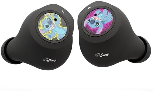 Discover the Enchantment of Disney with Lilo and Stitch Bluetooth Earbuds – Wireless Headphones Featuring 30 Hours of Playtime, Built-in Mic for Hands-Free Calls, and an Adorable Charging Case – Perfect Gift for Fans of All Ages Seeking Style and Sound Quality – Enhanced Compatibility for Seamless Connection to All Devices – Lightweight Design for Ultimate Comfort During Extended Listening Sessions – Ideal for Music, Podcasts, and Calls – Celebrate Your Love for Lilo and Stitch with These Trendy Earbuds!