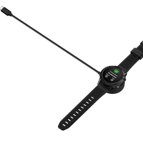 Garmin Venu 3/Venu 3 S/Vivoactive 5/Tactix 7/Epix Pro Fast Charging Dock Cable – 1 m Type C Charger for Reliable Power & Enhanced Performance on the Go