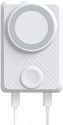 Ultimate EB50 15000 m Ah Mag Safe Power Bank: Dual Wireless Charging for i Phone 16/15 Pro Max, Air Pods & Apple Watch – Fast, Convenient, and Magnetic Design for Effortless On-the-Go Power Solutions