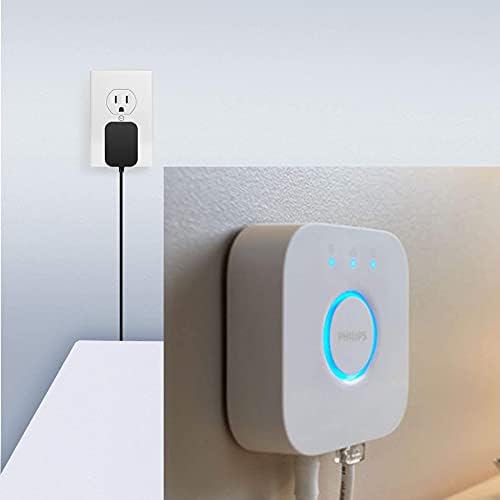 5.9 Ft Premium Power Adapter for Philips Hue Bridge – High-Efficiency Replacement AC Cord for Optimal Smart Lighting Performance and Enhanced Connectivity Solutions