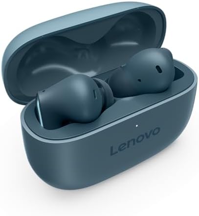 Lenovo TWS Yoga PC Edition Earbuds in Tidal Teal – Experience Superior Sound with Cutting-Edge Active Noise Cancellation, Bluetooth 5.3 Connectivity, and 3-Mic ENC for Exceptional Call Clarity – Tailor Your Audio with Customizable AI EQ Mode for Gaming, Entertainment, and Professional Applications – Ergonomically Designed for All-Day Wear and Effortless Versatility