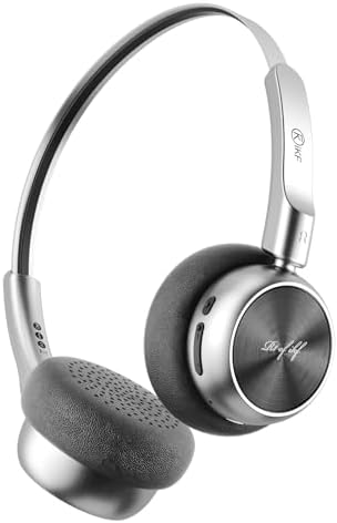 Nostalgic Retro Wireless Bluetooth Headphones – 60-Hour Battery Life, Lightweight Comfort, Built-in Microphone, Dual Device Pairing & Custom Sound App for an Immersive 80 s & 90 s Audio Adventure – Ideal for Active Music Enthusiasts and Daily Listening
