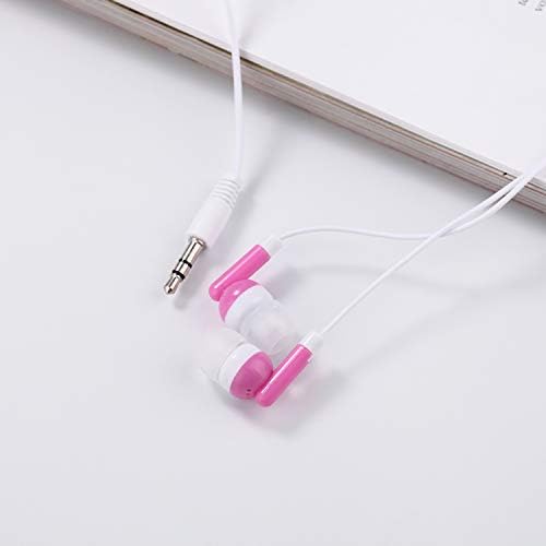 Vibrant Orange Bulk Earbuds – 100-Pack Headphones for Classroom, Labs, and Personal Use – Perfect for Kids, Students, and Adults – Enhanced Compatibility with Smartphones and Tablets – Lightweight, Durable Design for Long-Lasting Comfort and Seamless Audio Experience