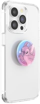 Stylish Lilo & Stitch Pop Socket Grip with Kickstand – Versatile One-Handed Phone Holder for Seamless Use and Enhanced Compatibility across Devices – Effortless Style and Functionality in a Durable Accessory for i Phone, Samsung, and More – Perfect for Wireless Charging and Swappable Designs – Ideal Anti-Drop Solution for Everyday Convenience