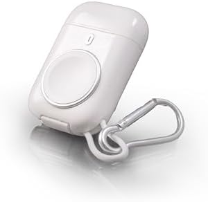 Compact 3-in-1 Magnetic Keychain Charger for Apple Watch – 2580 m Ah Power Bank with Lightning and USB-C Fast Charging for i Phone, Android, and Air Pods – Perfect Travel Companion for Active Lifestyles and On-the-Go Convenience