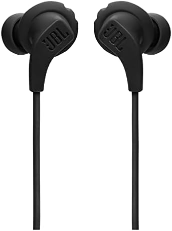 JBL Endurance Run 2 Wired Sports Earbuds – Waterproof In-Ear Headphones with Pure Bass Sound, Ergonomic Comfort for Active Lifestyles, Hands-Free Calling, and Enhanced Device Compatibility (Black) – Your Ultimate Workout Companion for Unmatched Audio Performance