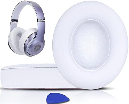 Transform Your Beats Studio Listening with Solo WIT Premium Replacement Ear Pads – Luxurious Soft Protein Leather Cushions Featuring Noise Isolation Memory Foam for Ultimate Comfort and Superior Sound Quality, Vibrant Orange Design for Enhanced Style with Studio 2 & 3 Headphones