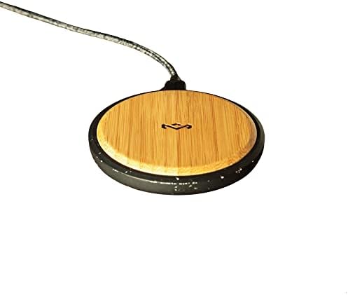 Eco-Friendly Qi Wireless Charging Pad by House of Marley: Fast, Sustainable Power for Your Devices with Enhanced Compatibility and Sleek Design