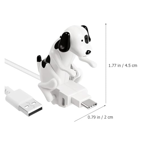 HOMSFOU Creative Puppy Cable Organizer – Durable Metal Dog-Shaped Charging Holder for Effortless Tangle-Free Cable Management, Lightweight & Playful Tech Accessory Perfect for Home Office Décor and Dog Enthusiasts