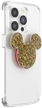 Disney Classic Mouse Pop Sockets Phone Grip with Versatile Kickstand – Ultimate Anti-Drop Phone Holder for One-Handed Use and Easy Style Switchability – Compatible with i Phone, Samsung, and Most Cases – Ideal for Wireless Charging and Everyday Convenience