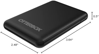 Ultimate Otter Box 3-in-1 Mobile Charging Kit – 5,000 m Ah Power Bank for Apple & Samsung Devices – Fast Charging, Lightweight & Portable Power Solution in Sleek Black Finish – Ideal for On-the-Go Connectivity and Reliability