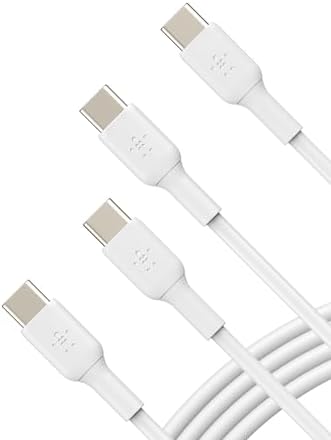 Belkin Boost Charge USB-C to USB-C Fast Charging Cable – 1 M (3.3 ft) Durable Power Cable for i Phone 16, Galaxy S25, Nintendo Switch 2 & More – Sleek Black Design for Quick Connectivity and Everyday Portability
