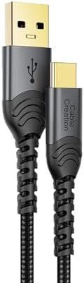 Compact USB C Cable Duo – 0.5 FT Braided Fast Charging Cables for Seamless Data Transfer | 3 A Power & 480 Mbps Speed | Ultimate Compatibility for Mac Book Air, Galaxy S22 Ultra, Stylus Pen, and More | Durable Design | Ideal for On-the-Go Connectivity