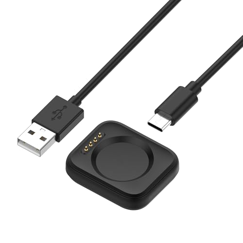 Premium 3.3 ft USB Charging Dock for One Plus Watch 3, 2 & 2 R – Stylish Magnetic Charger with Enhanced Compatibility for Effortless Powering of Smartwatches on the Go