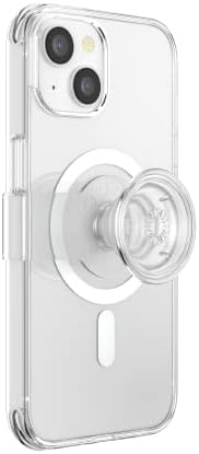 Pop Sockets i Phone 14 Pro Case with Integrated Slidable Grip & Kickstand – Pink Opalescent – Ultimate Wireless Charging Compatibility, 10 ft Drop Protection, and Easy Mag Safe Integration for Enhanced Mobile Experience