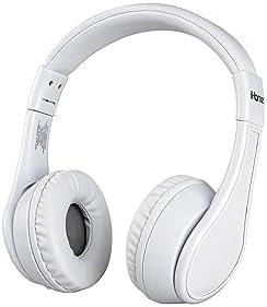 Premium Kids Wireless Headphones with Microphone – Comfortable Bluetooth Earphones for School, Travel, and Home Use (White) – Exceptional Sound Quality and Durability for Young Audio Enthusiasts