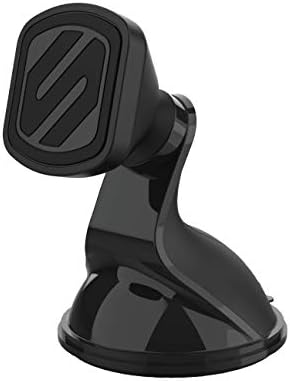Scosche Magic Mount Select Dual Pack – Premium Magnetic Car Phone Holder for i Phone & Android – Secure 360° Adjustable Mount for Hands-Free Driving – Ideal for Dash & Window Use – Durable Design for Enhanced Compatibility & Safety