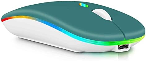 Ergonomic Rechargeable Wireless Mouse for Samsung Galaxy Tab and More – Dual 2.4 GHz & Bluetooth Connectivity, Sleek Onyx Black Design for Laptops, PCs, i Pads, and Android Tablets – Ultimate Comfort & Portability for Enhanced Productivity
