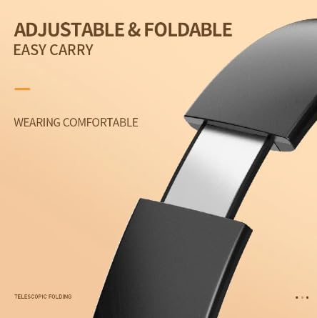 MTH Advanced Bluetooth Over-Ear Headphones – Exceptional Wireless Sound Quality with Superior Active Noise Cancellation, Travel-Friendly Foldable Design, and User-Friendly Controls for Ultimate Comfort and Connectivity