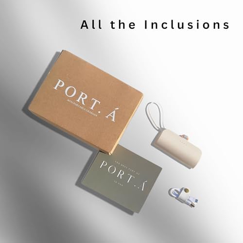 Ultra-Compact 5000 m Ah Fast Charging Power Bank with Dual Ports – Essential Mini Charger for i Phone and Type-C Devices with Built-In Kickstand – Travel-Friendly Power Solution for Samsung, Google, and Android Smartphones – Engineered for Optimal Performance and Portability