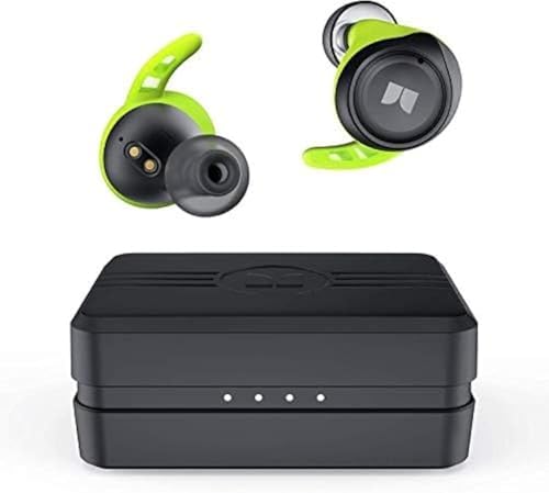 Monster Champion Wireless Earbuds: Unmatched IPX8 Waterproof Sports Headphones with Deep Bass apt X Technology, Advanced CVC 8.0 Noise Cancellation, and Bluetooth 5.0 Connectivity for 100 Hours of Playtime – Elevate Your Active Lifestyle with Exceptional Sound Quality and Comfort