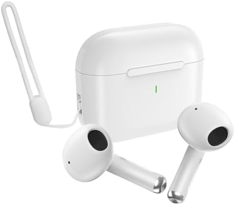 RUNFU Bluetooth 5.4 Wireless Earbuds – Superior 50-Hour Playtime and IP7 Waterproof Design for Active Lifestyles – Featuring 4 ENC Microphones for Unmatched Call Clarity and Noise Cancellation – Ideal for Sports Enthusiasts and Everyday Use