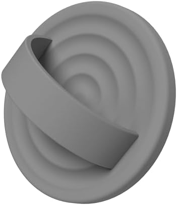 Revolutionary Magnetic Phone Ring Grip Holder – Ergonomic Silicone Finger Loop for i Phone Pro Max/Plus, 12/13/14/15/16 Series – Compatible with Mag Safe – Oat Color Enhances Aesthetics and Comfort – 360-Degree Rotation for Effortless Use – Secure Your Device with Style and Stability – Essential Smartphone Accessory for Unmatched Usability and Convenience