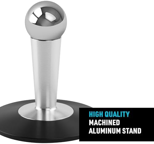 Nite Ize Steelie Pedestal Mount: Premium Magnetic Desk Stand for Mag Safe Devices – Ergonomic Hands-Free Holder Enhancing Productivity with Adjustable Viewing Angles – Sleek, Durable Design Perfect for Home Office Use – Transform Your Device Experience with Modern Minimalism and Optimal Stability