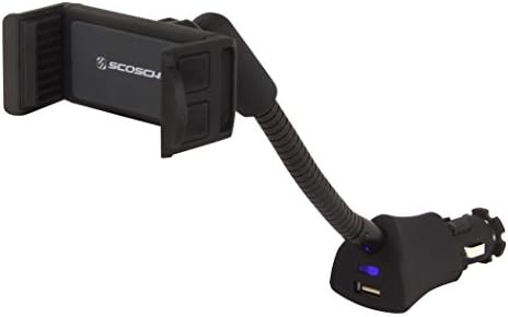 Scosche HDVM 3-in-1 Universal Cell Phone Mount: Versatile Suction Cup Holder for Windshield, Dashboard, and Vent – Compatible with i Phone 16/15/14/13/12 & Smartphones Up to 3.5 Inches – Enhanced Stability for Safe Hands-Free Use