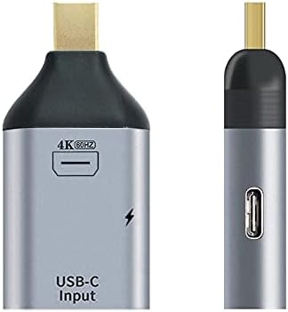 xiwai 100 W USB-C to HDMI Adapter Cable – 10 Gbps Data Transfer & 4 K@60 Hz Output for Laptops and Phones – Fast Charging Power Delivery & Enhanced Compatibility for Ultimate Streaming Experience