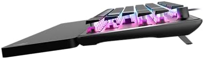Experience Unmatched Gaming Precision with Turtle Beach Vulcan TKL Tenkeyless Mechanical Keyboard – Linear Titan Switch, Customizable AIMO RGB Lighting, Durable Aluminum Build, and Portable USB-C Connectivity for Ultimate Performance and Style