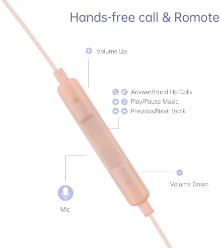 URIZONS Enchanting Elf Earbuds for Kids – Whimsical In-Ear Headphones with Ultra-Soft Comfort, Perfect for Cosplay and Everyday Adventures – Compatible with i Phone, i Pad, Android & Computers – Exceptional Sound Quality for Magical Listening Experiences