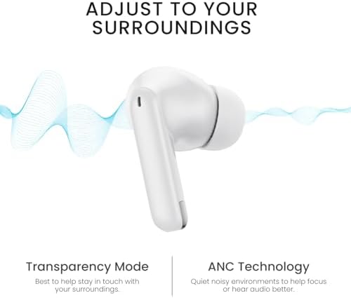Puro Quiet-Air True Wireless Earbuds: Advanced Active Noise Cancellation with Safe Volume Limiting for All Ages, Ergonomic and Lightweight Design for Ultimate Comfort, Exceptional Call Clarity, and Effortless Device Connectivity for a Premium Audio Experience