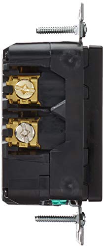 Leviton 60 W Dual USB Type A/Type-C In-Wall Charger – Fast, Efficient Power Delivery Solution for Smartphones, Tablets & Laptops – Tamper-Resistant Outlet in Light Almond for Safe, Clutter-Free Charging Experience – Perfect for Home and Office Use